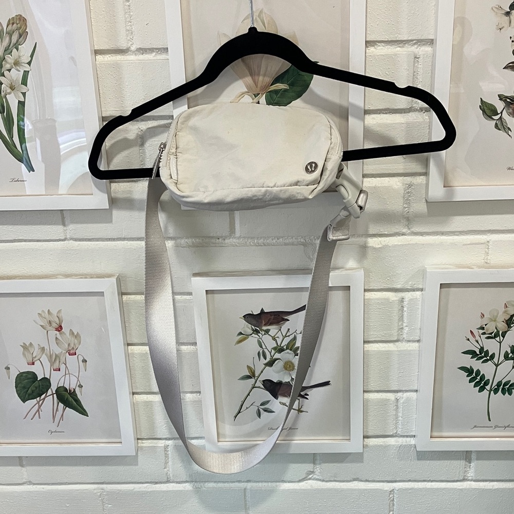 Lululemon Athletica Cream Crossbody Bag